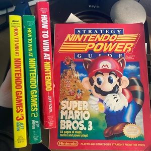 How To Win At Nintendo- Jeff Rovin books